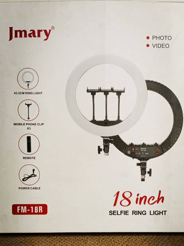 Jmary 18 inch professional ring light 0