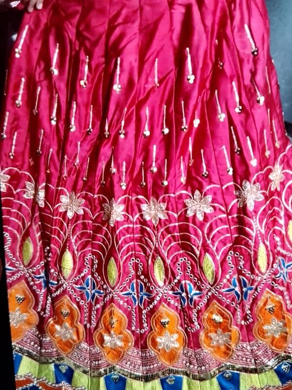 3 piece lehenga, kurti, dupatta 1