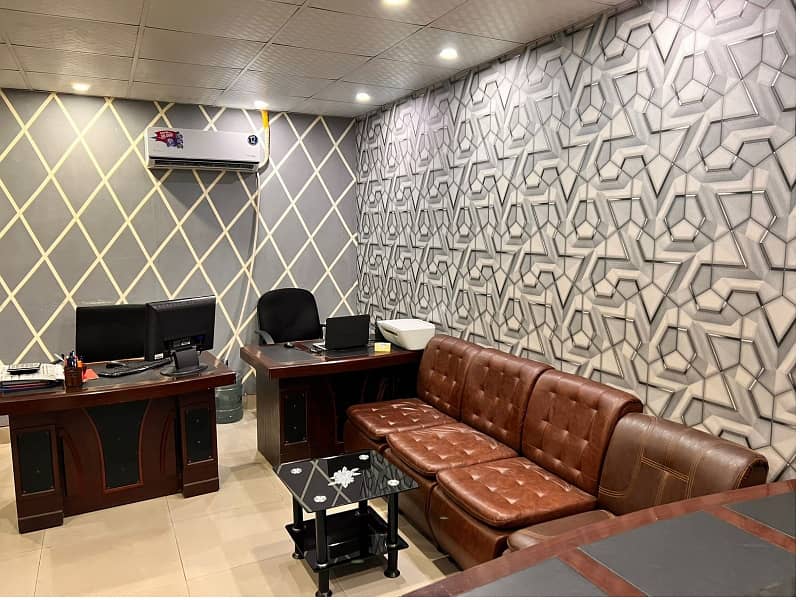 Area 330 SqFt Office For Sale Monthly Rental income 35000 in Main Boulevard Gulberg 3 Lahore 1