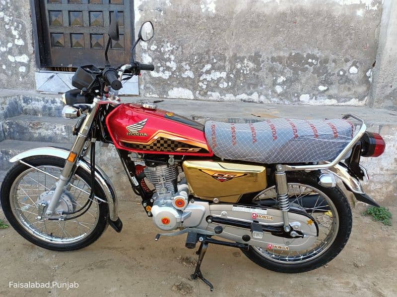 CG 125s gold edition zero condition 23/24 2