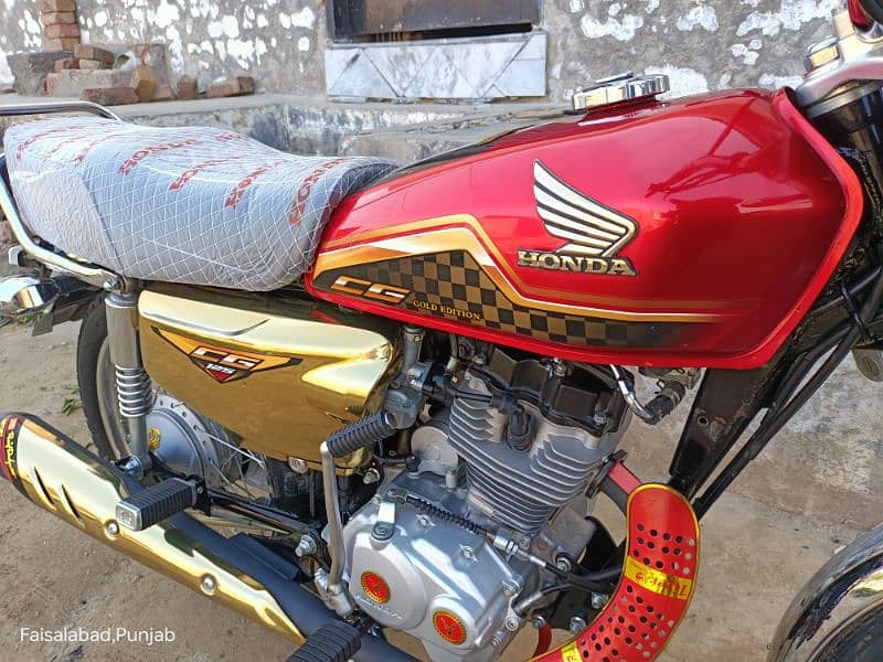 CG 125s gold edition zero condition 23/24 8