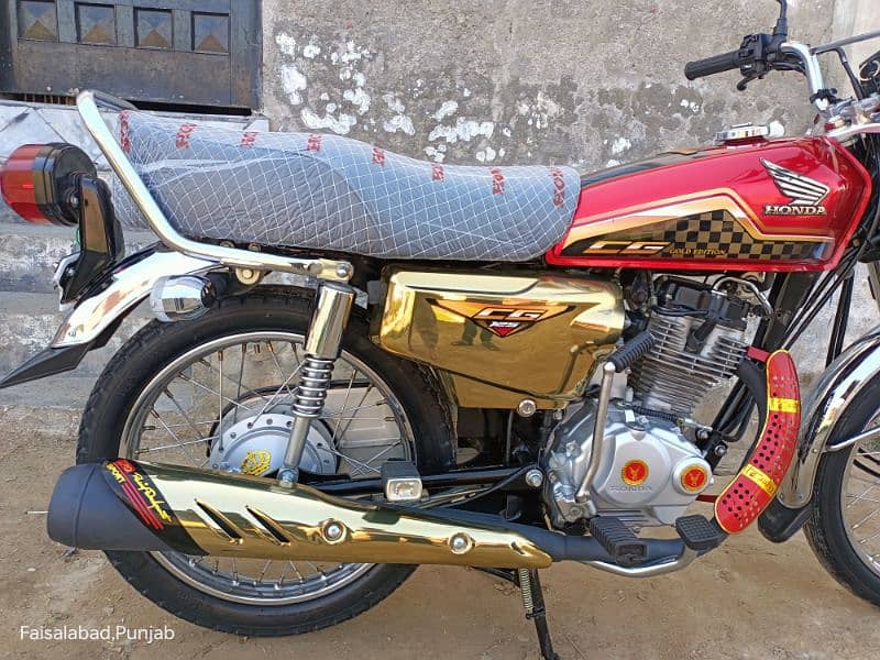 CG 125s gold edition zero condition 23/24 9