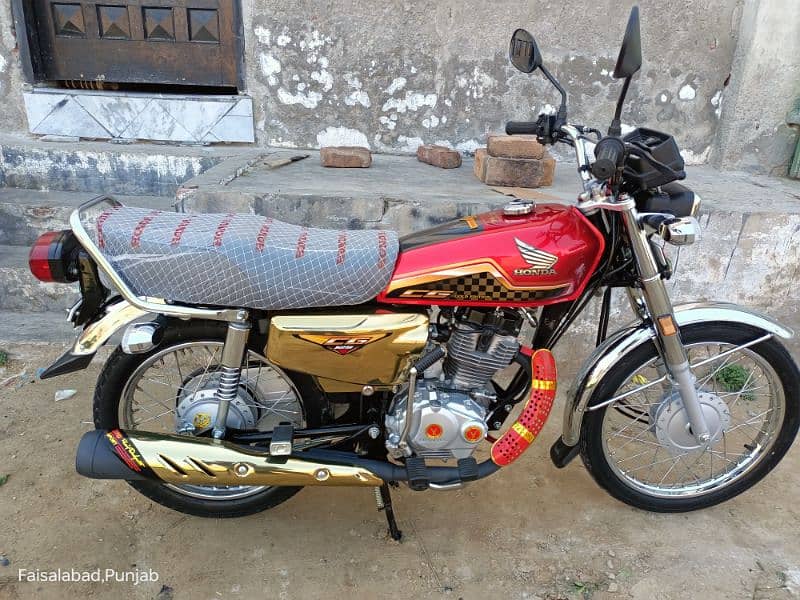 CG 125s gold edition zero condition 23/24 11