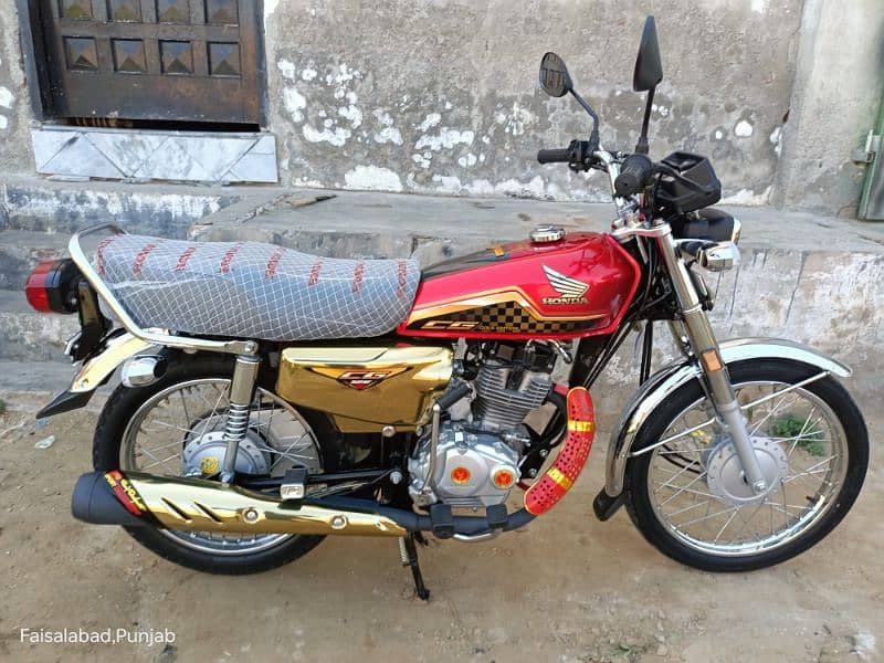 CG 125s gold edition zero condition 23/24 13