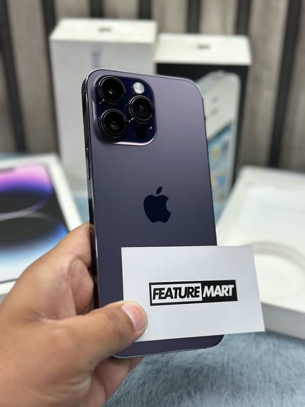 14 Pro Max JV 128GB Brand New Condition Purple 0