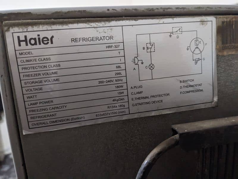 For Sale: Haider Refrigerator – Excellent Condition 3