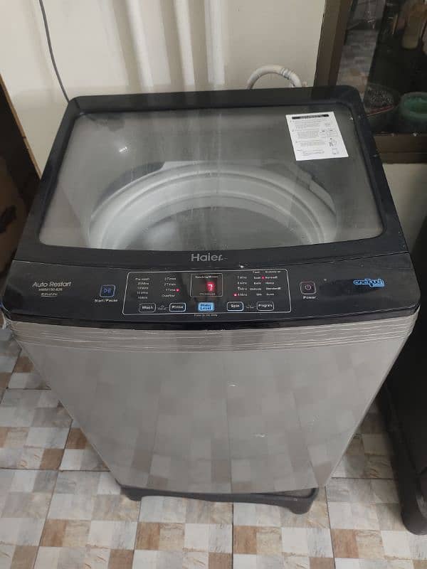 haier 15kg fully automatic washing machine 0