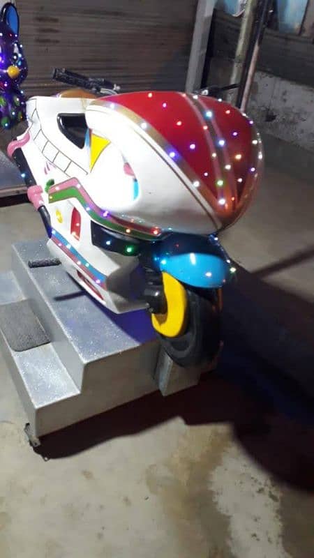 Token Ride 03152535497 Oprated kid Ride indor swing Joyland ٹوکن جھولے 6