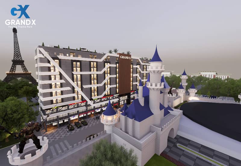 A Dream Home with a View of Theme Park and Eiffel tower Grand X One-Bed Apartments 17