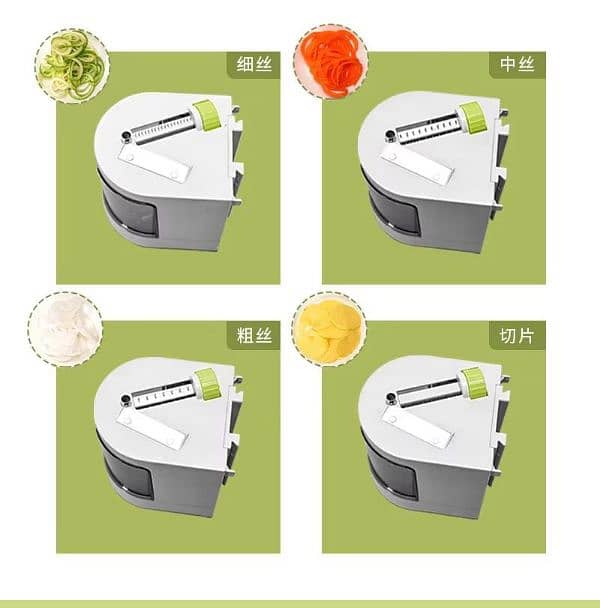 adds stylist and functionality to The kitchen manual food Chopper 4