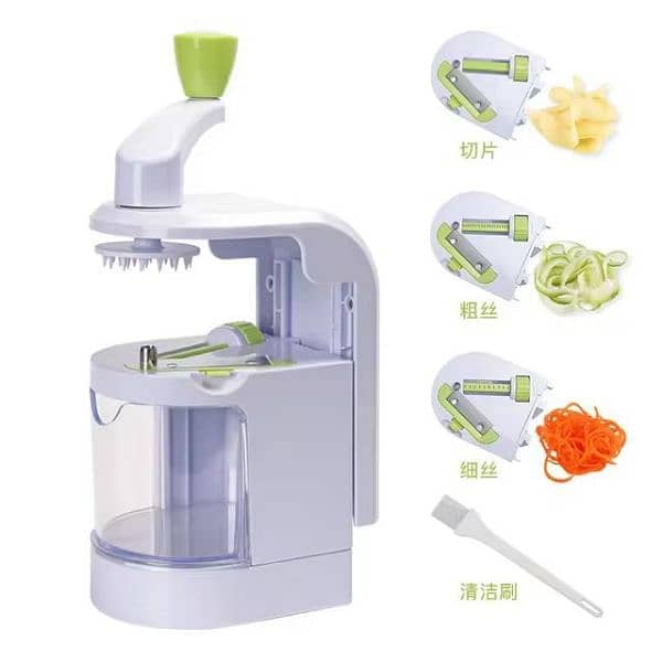 adds stylist and functionality to The kitchen manual food Chopper 6