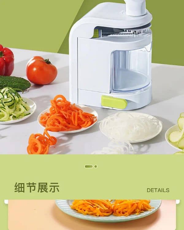 adds stylist and functionality to The kitchen manual food Chopper 8