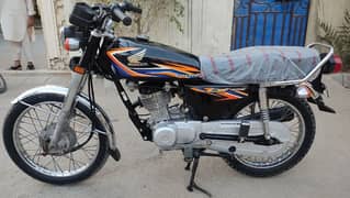 CG honda 125 sukkur 2018 geniun conduction