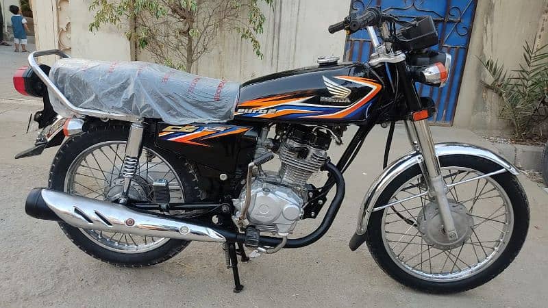 CG honda 125 sukkur 2018 geniun conduction 1