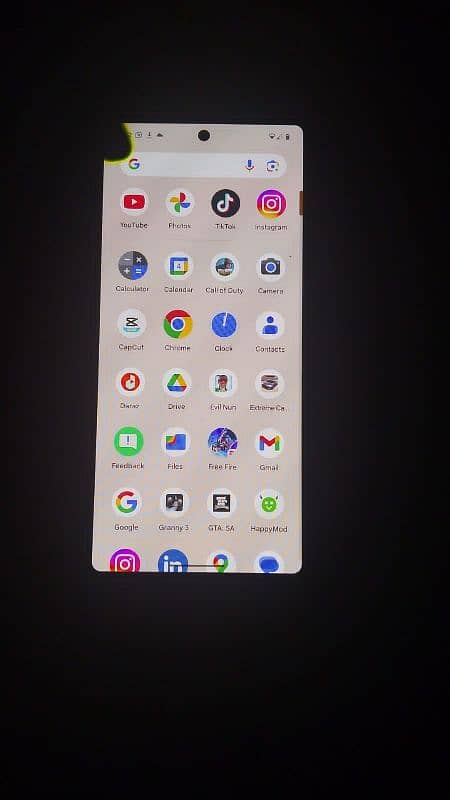 Gaming phone Google pixel 6a PTA appved 10 b 10 ha bas screen ma dot 3