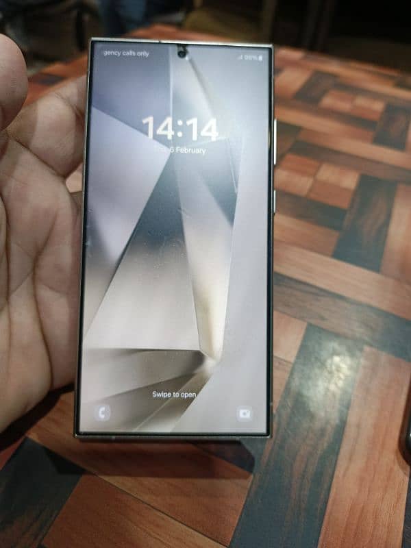 PTA Approved S 24 Ultra 512 GB in Titanium Grey color, 97% Condition 2