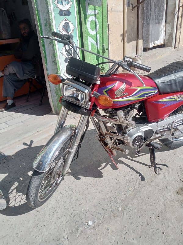 Honda 125  2017 model registration city Sargodha biometric availbe 6