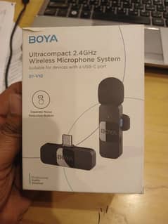 Boya wireless Mic with Noise Reduction