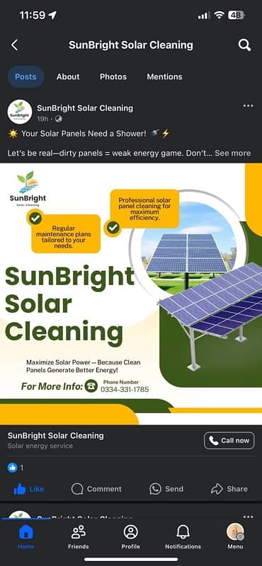 Professional Solar Panel Cleaning 2