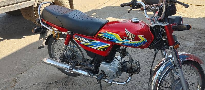 Honda cd 70 total jeniun 2