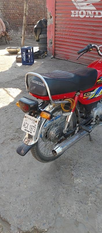 Honda cd 70 total jeniun 5