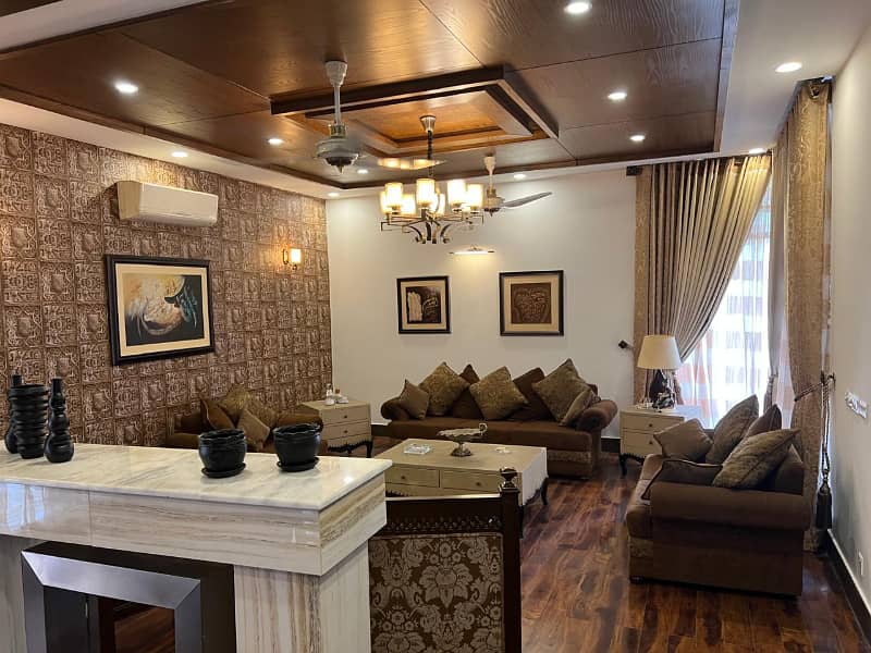 FACING PARK 1 Kanal Beautiful Fully Furnished House For Rent in FF Block in DHA Phase-4 5