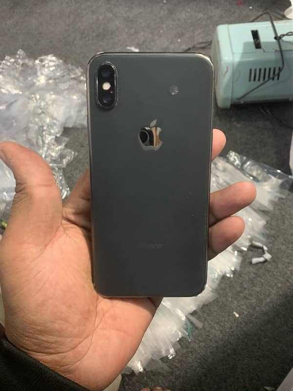 I phone x 64 gb  PTA approved 10/8 condition 1