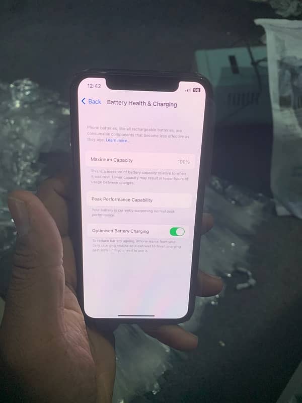 I phone x 64 gb  PTA approved 10/8 condition 3