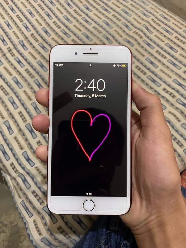 Iphone 7plus rom 128 factory unlock sim working condition 10 by 9 2