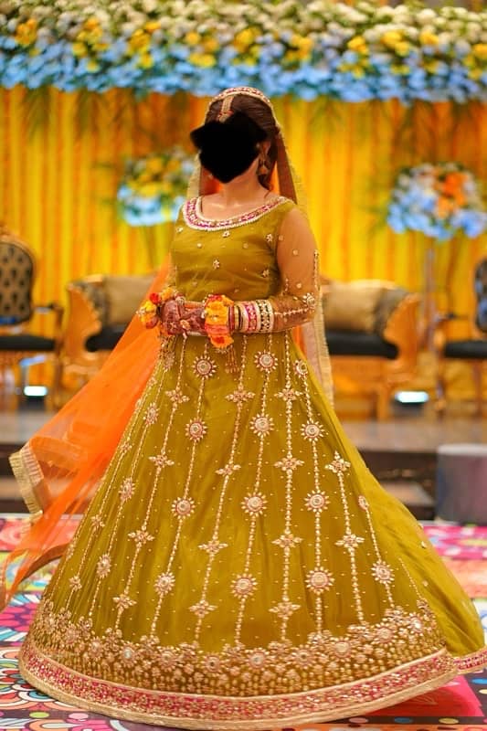 Wedding Dress / Mehandi bridal dress 3