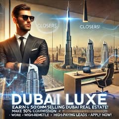 **" Earn 50% Commission | Dubai Real Estate Sales "** 03054644642