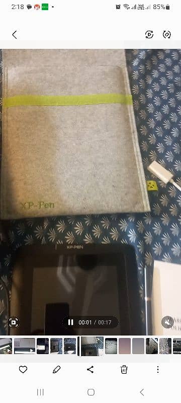 xp-pen artist 10s graphic tablet with stylus pen 5