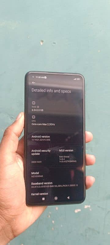 Mi Xiaomi 11 lite/6+2gb 128gb/exchange possible 7