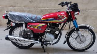 CG honda 125 larkana 2019 mint condition