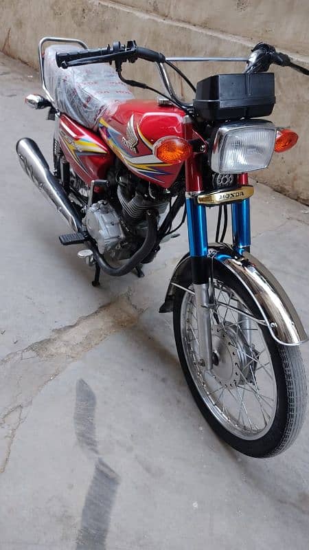 CG honda 125 larkana 2019 mint condition 15