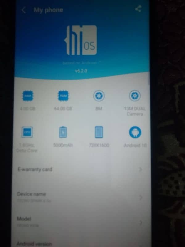 tecno spark 6go 4 64gb 1