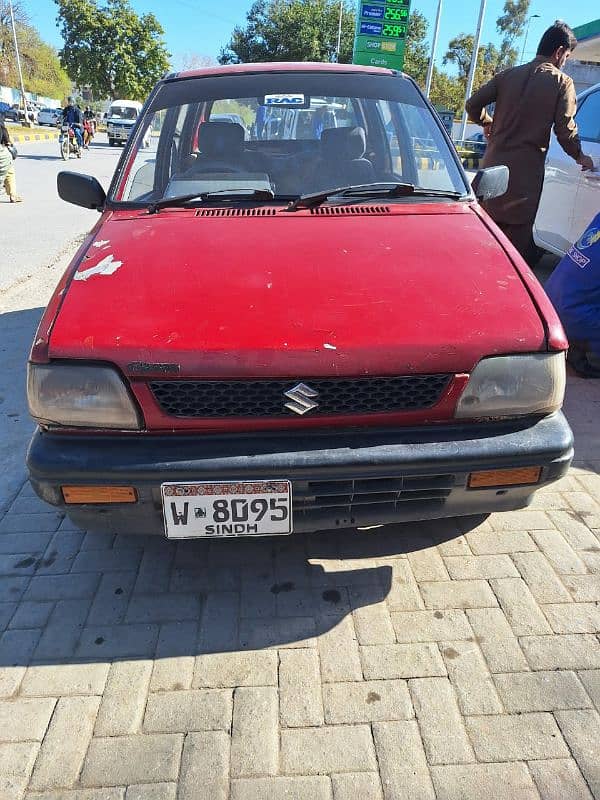 Suzuki Mehran VX 1994 model cng petrol gari me koi kam ni 4