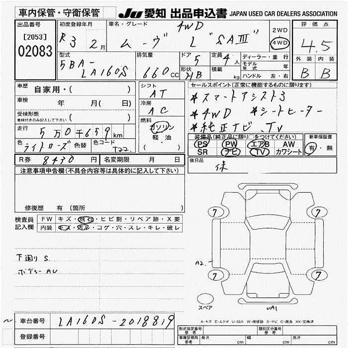 Daihatsu Move 2021/2024/25 1