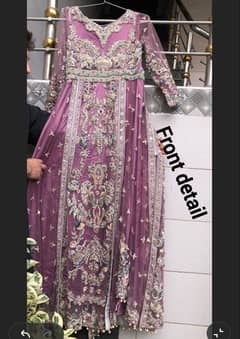 Bridal Maxi | Bridal walima Dress | Wedding Dress | bridal Walima max