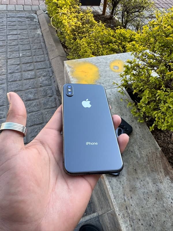 i phone x 256Gb PTA approved  waterprak 1