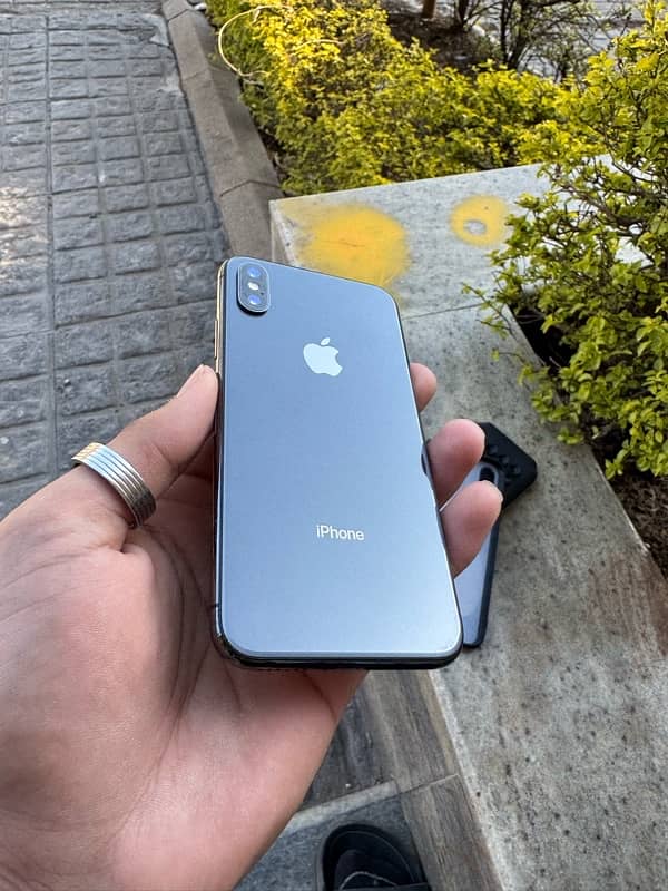 i phone x 256Gb PTA approved  waterprak 2