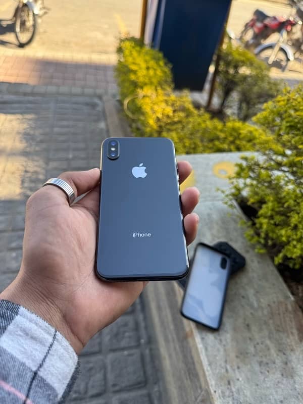 i phone x 256Gb PTA approved  waterprak 5