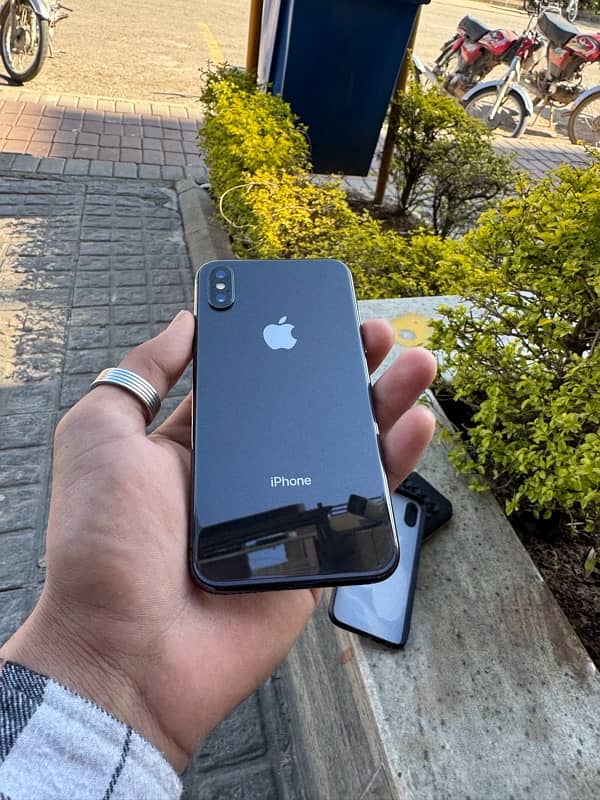 i phone x 256Gb PTA approved  waterprak 8