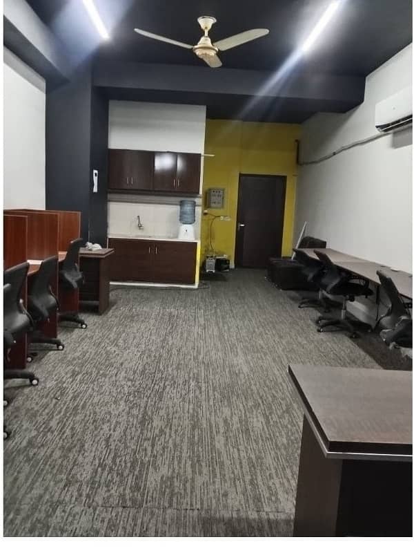 Fully furnish office Area 600 Square Feet Office Available For Rent Real Pictures In Main Boulevard Road Gulberg 3 Lahore 2