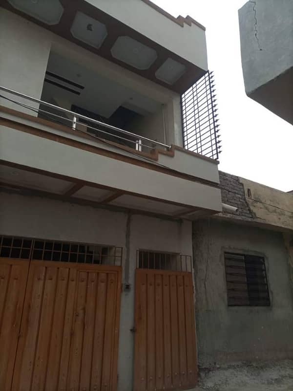 Luxury 5 Marla House For Sale In Gulzare Quaid, Wakeel Colony, Rawalpindi. This Double Storey Property With Basement Good Location N Good Condition 0