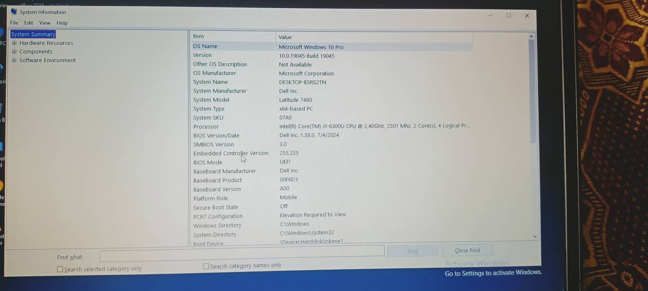 Dell latitude 7480 laptop 7