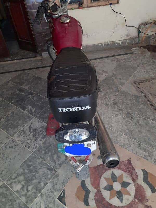 honda 125 2014 model for sale and exchange 2