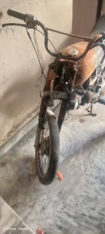 Honda CD 70 burn condition 1