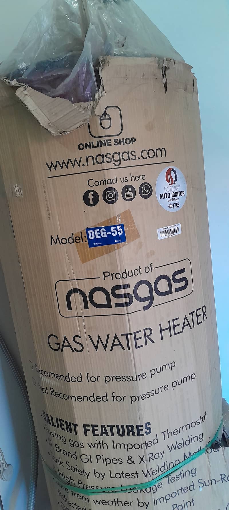 NGGY-DEG-55 TWIN- SUPER DLX GEYSER 0