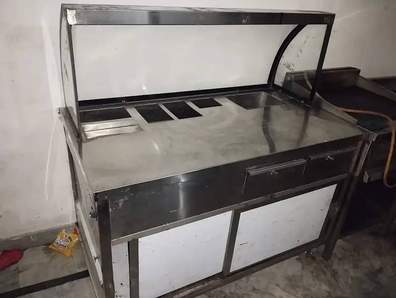 Display an salad bar counter for sale 1